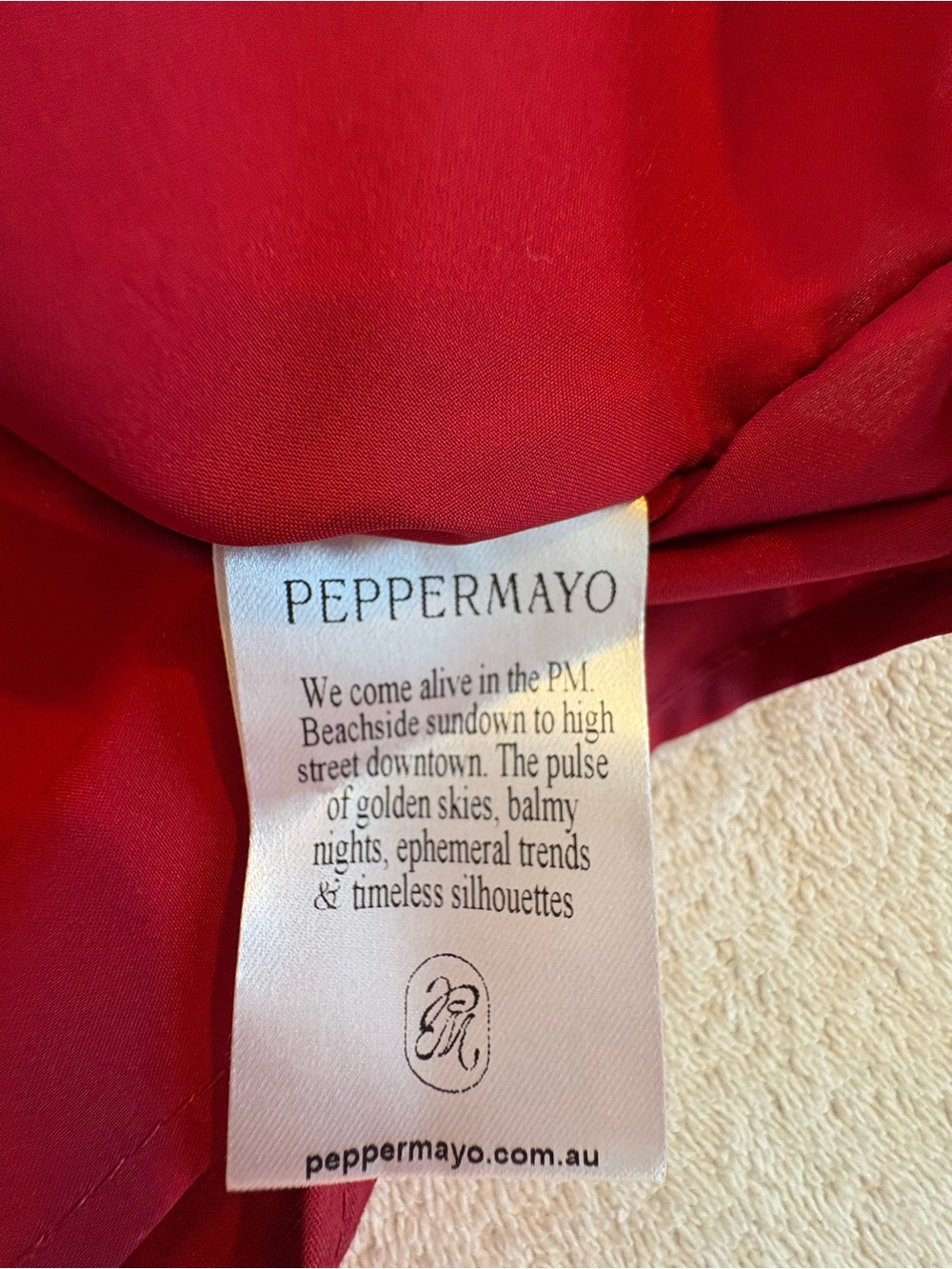 Pepper Mayo Garden Kisses Burgundy Sheer Ruffle Dress Size 6 Rush Cocktail - Picture 8 of 12